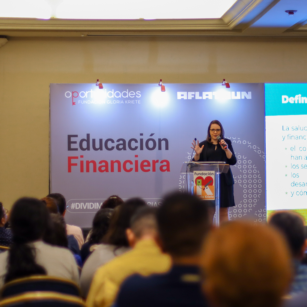 Evento educación financiera con Aflatoun