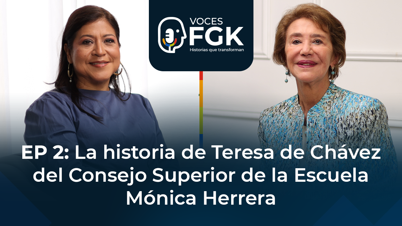 La historia de Teresa de Chávez del Consejo Superior de la Escuela Mónica Herrera 